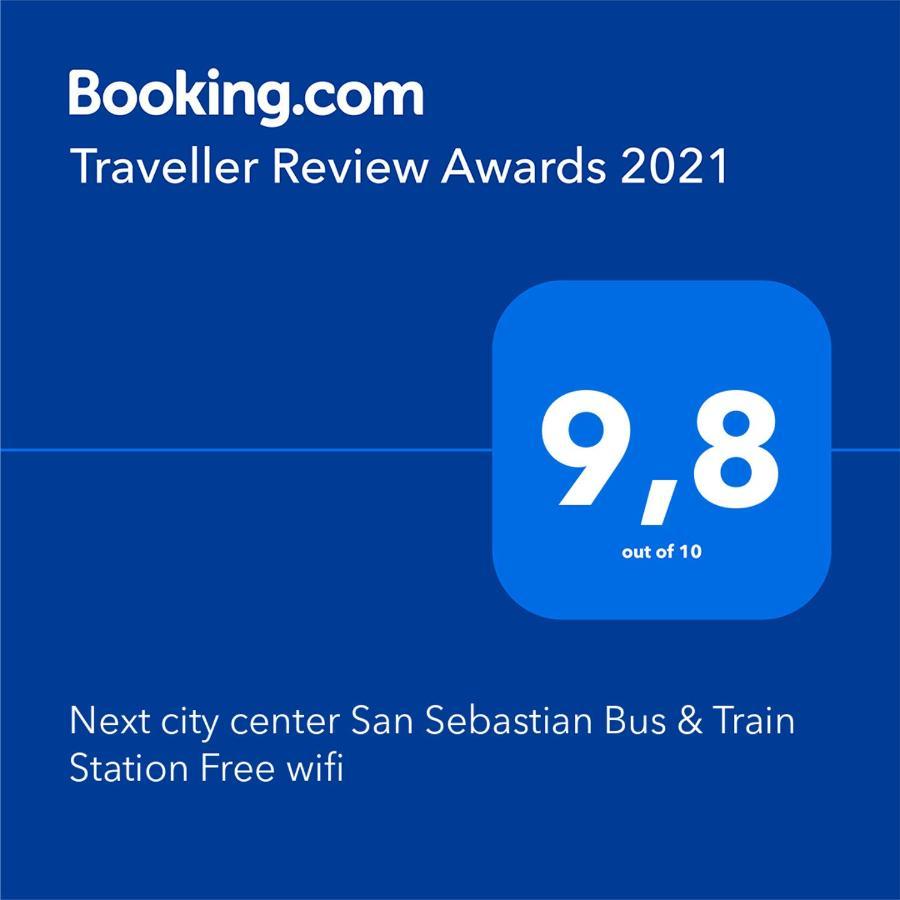 Next City Center San Sebastian Bus & Train Station Free Wifi Exteriör bild